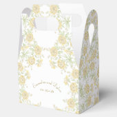 Yellow Rose Wedding フェイバーボックス (オープン)