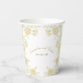 Yellow Rose Wedding 紙コップ (裏面)