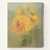 Yellow Roses ノートブック (裏面)
