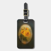 Yellow Roses ラゲッジタグ (正面縦)