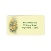 Yellow Roses ラベル (正面)