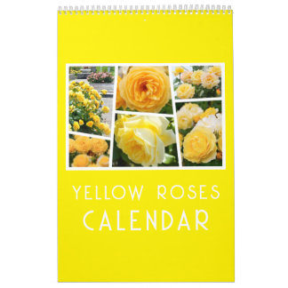 Yellow Roses Calendar (Type-A) カレンダー