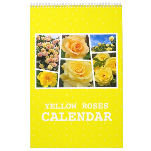Yellow Roses Calendar (Type-B) カレンダー (カバー)