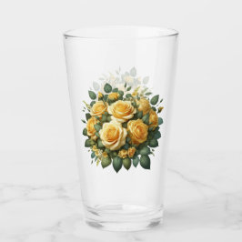 Yellow Roses Drinkware Tumbler タンブラーグラス