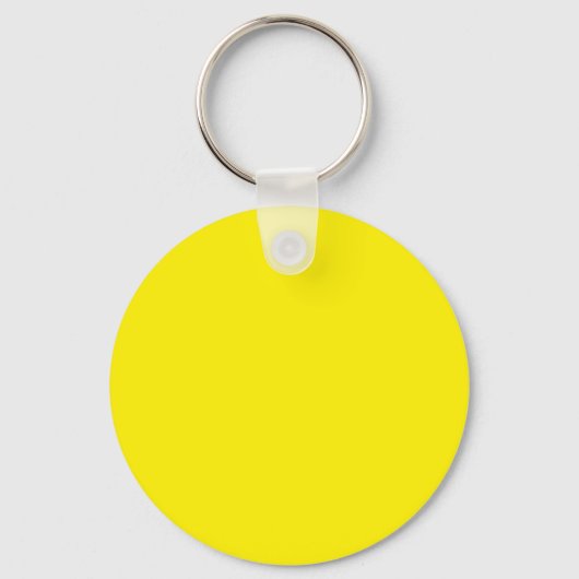 yellow round keychain キーホルダー (裏面)