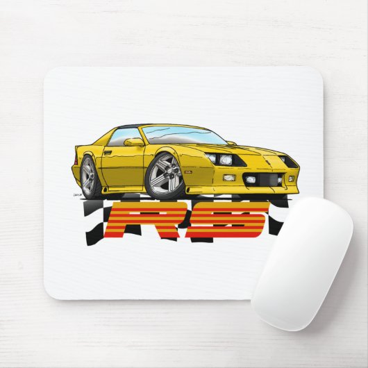 Yellow_RS_3G マウスパッド (マウス)