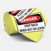 Yellow Safety Inspector Necktie ネクタイ (ロール)