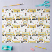 Yellow School Bus Kids Birthday Party 薄葉紙 (クラフト)