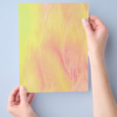 Yellow Skies Bulk Scrapbook Paper Pages チラシ (手)