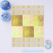 Yellow Skies Tiles Bulk Scrapbook Paper Pages チラシ (シングル)