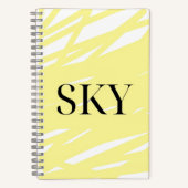 Yellow Sky Notebook ノートブック (正面)