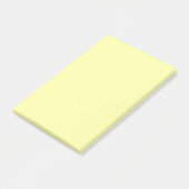 Yellow Small Graph Paper Note Pad (Grids, Squares) ポストイット (アングル)