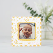 Yellow Songbird Birthのお知らせ 案内状 (スタンド正面)