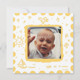 Yellow Songbird Birthのお知らせ 案内状