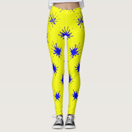 Yellow Splash Leggings レギンス