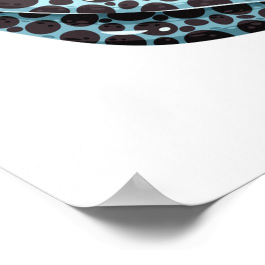 Yellow Spotted Frog Digital Print | Wall Print ポスター (角)