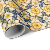 Yellow Spring Daffodils ラッピングペーパー (ロールコーナー)