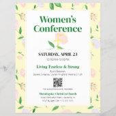 Yellow Spring Floral Women's Conference チラシ (正面)