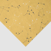 Yellow Star Constellation Tissue Paper 薄葉紙 (詳細)