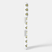 Yellow Star Pattern Minimalist Stars Case-Mate iPhoneケース (裏面 / 右)