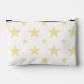 Yellow Stars Pattern Constellation Pencil Case アクセサリーポーチ (裏面)