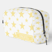 Yellow Stars Pattern Pretty Constellation Cosmetic ドップキット (右コーナー)