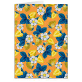 Yellow strawberries on orange (正面)