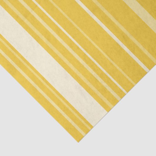 Yellow Striped Pattern 薄葉紙 (詳細)