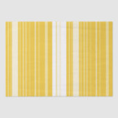 Yellow Striped Pattern 薄葉紙 (正面)