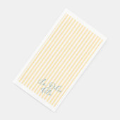 Yellow Stripes Paper Napkin (コーナー)