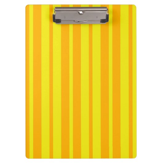 Yellow Stylish Stripes Pattern Design  クリップボード (正面)