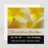 Yellow Summer日付を保存 セーブザデート (正面/裏面)