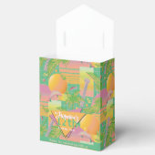 Yellow Summer Vaporwave Sunset Birthday フェイバーボックス (オープン)