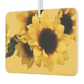 Yellow Sunflower Air Freshener カーエアーフレッシュナー (左)