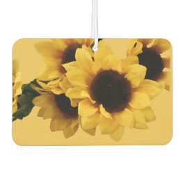 Yellow Sunflower Air Freshener カーエアーフレッシュナー