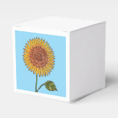 Yellow Sunflower on フェイバーボックス (正面サイド)