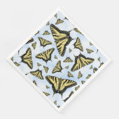 Yellow Swallowtail Butterflies Blue Sky  (コーナー)