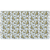 Yellow Swallowtail Butterflies Blue Sky Large テーブルクロス (正面(横))