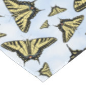 Yellow Swallowtail Butterflies Blue Sky Large テーブルクロス (アングル)