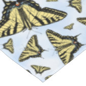 Yellow Swallowtail Butterflies Blue Sky Medium テーブルクロス (アングル)