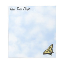 Yellow Swallowtail Butterfly Blue Sky Personalized
