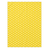 Yellow tablecloth with daisies  テーブルクロス (正面)