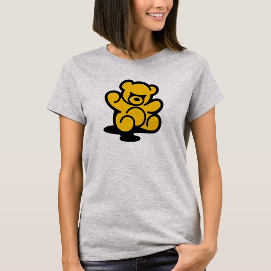 Yellow Teddy Trouble Tシャツ (正面)