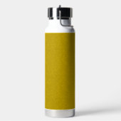 Yellow textured surface with  swirling pattern ウォーターボトル (左面)