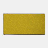 Yellow textured surface with  swirling pattern デスクマット (正面)