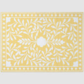 Yellow Traditional Bone Inlay Decoupage Paper 薄葉紙 (正面)