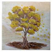 Yellow tree タイル (正面)