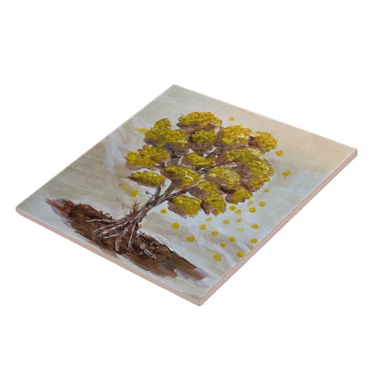 Yellow tree タイル (側面)