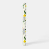 Yellow Tulip Pattern  iPhone 16ケース (右側面)