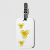 Yellow Tulips ラゲッジタグ (正面縦)